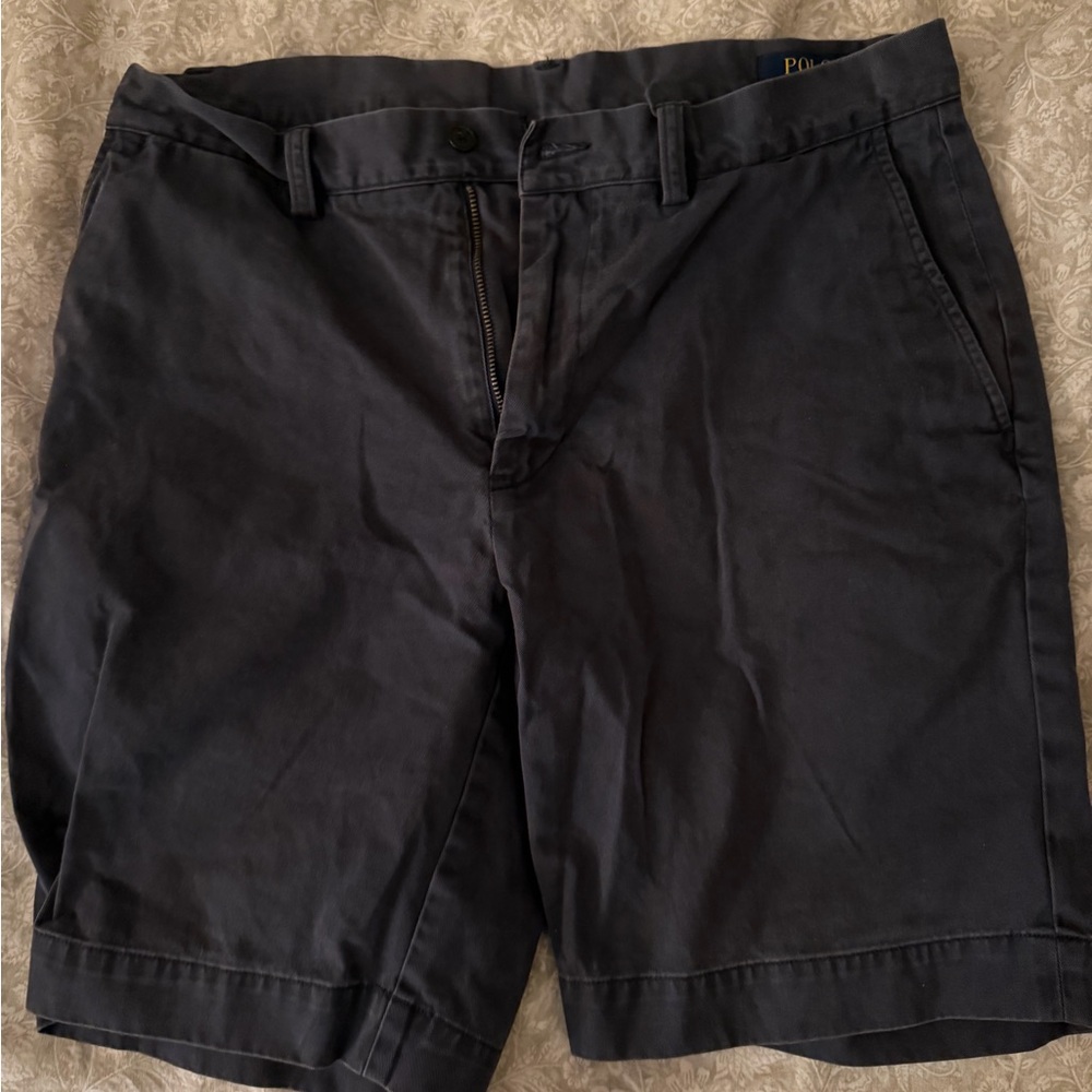 Ralph Lauren Men's Navy Blue Khaki Shorts